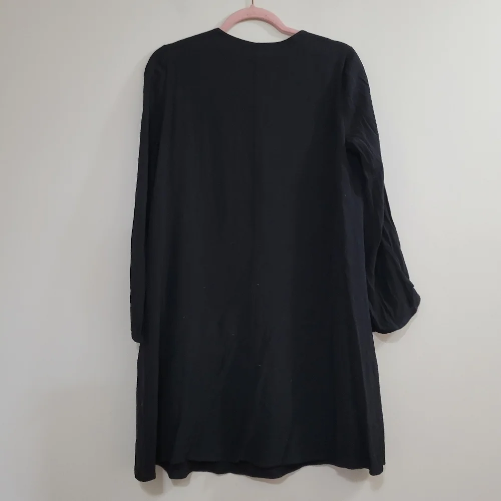 ASTR the label nwt black long sleeve mini dress S - Picture 2 of 4